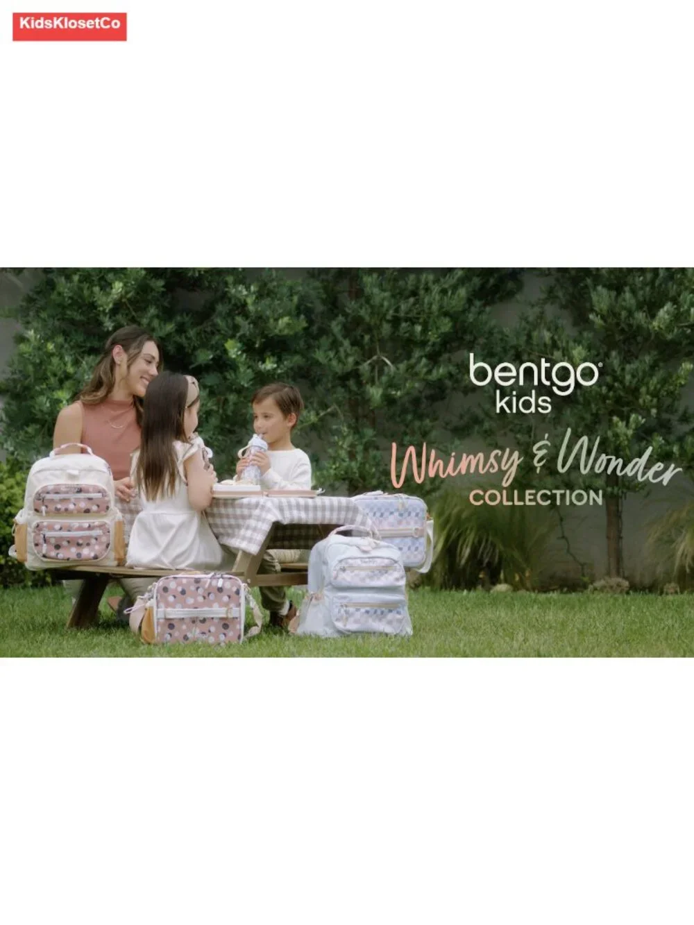 Kids Insulated Lunch Bag with Adjustable Strap, Water-Resistant, 2 Compartments